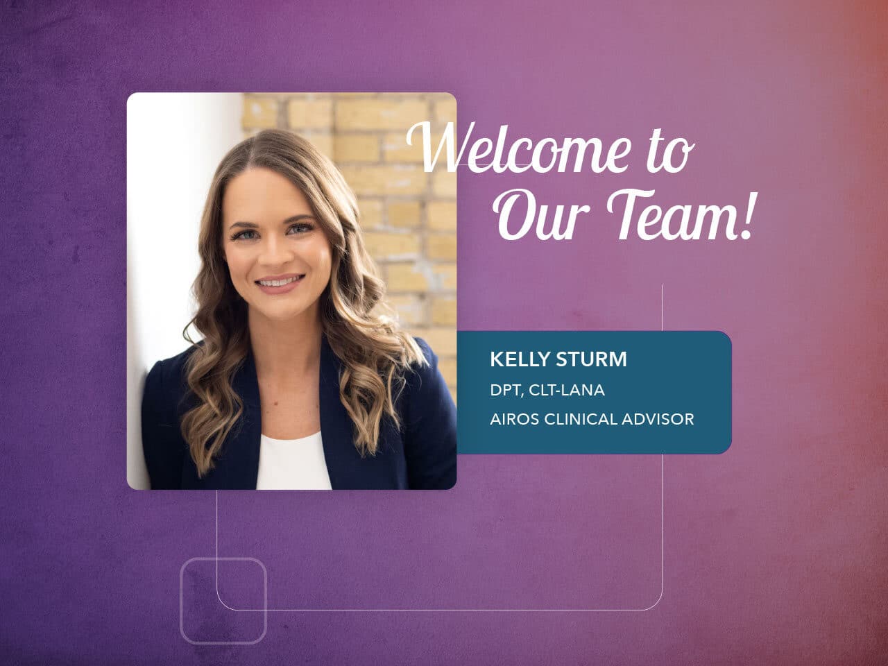 Introducing AIROS Medical’s Newest Clinical Advisor, Kelly Sturm